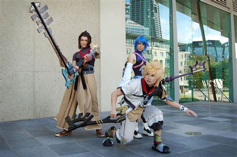 Cosplay: Terra Aqua and Ventus by Risachantag on DeviantArt | Kingdom hearts cosplay, Cosplay ...