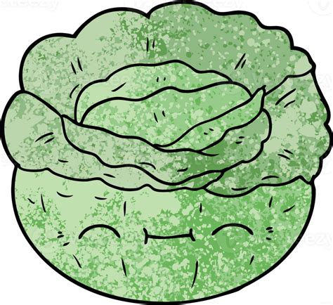 cartoon cabbage drawing 46954689 PNG