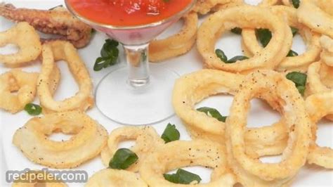 Deep-Fried Calamari Rings