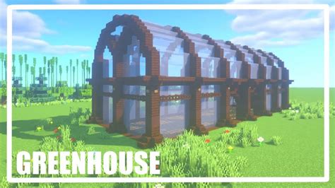 Simple Minecraft Large Greenhouse - TBM | TheBestMods