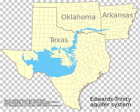 Edwards Aquifer Edwards Plateau Ogallala Aquifer Balcones Fault PNG ...