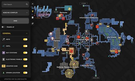 DMZ Koschei Complex, Detailed Interactive Map : r/DMZ