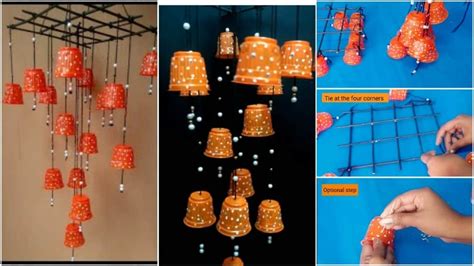 Plastic cups amazing Wind chime design