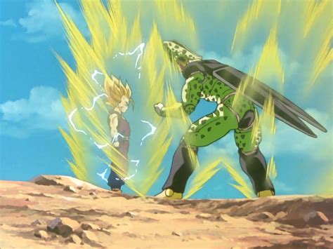 Gohan Vs Cell Super Saiyan 2