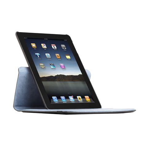 Versavu™ Case & Stand for iPad 2 - THZ045US - Black/Blue: Tablet Cases: Targus