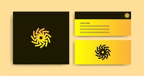 Creative Logo Design With Business Card 2434253 Vector Art at Vecteezy