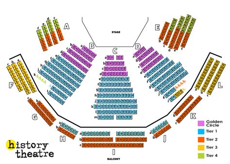 Seating Chart | History Theatre