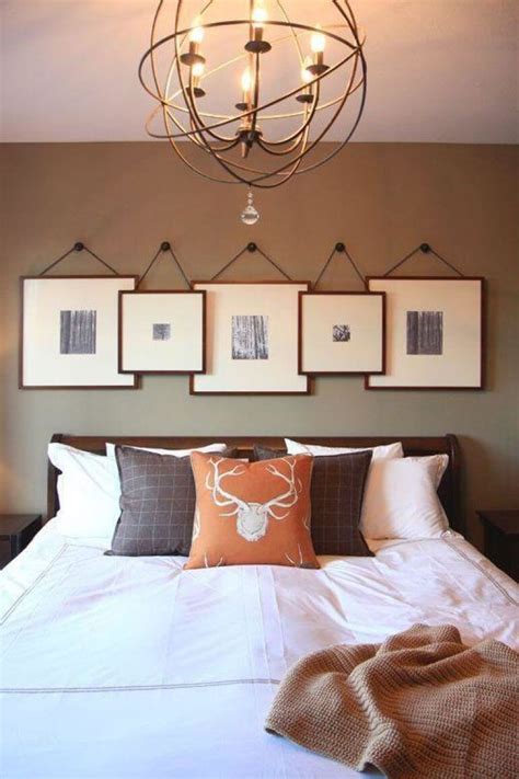 17 Fresh New Ways to Decorate Above the Bed | Bedroom wall decor above bed, Bedroom frames ...