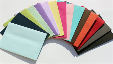 Colored Envelopes - Effy Moom