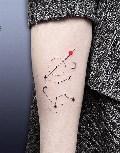 25 Aquarius Constellation Tattoo Designs, Ideas and Meanings for Zodiac ...