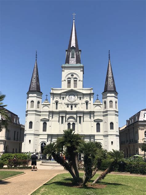 St. Louis Cathedral - Jackson Square, New Orleans, LA | Jackson square ...