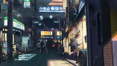 Anime City Wallpapers - Wallpaper Cave