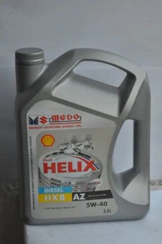 Shell Helix Diesel HX8 5w40, Can of 3.5 Litre at best price in Pimpri ...