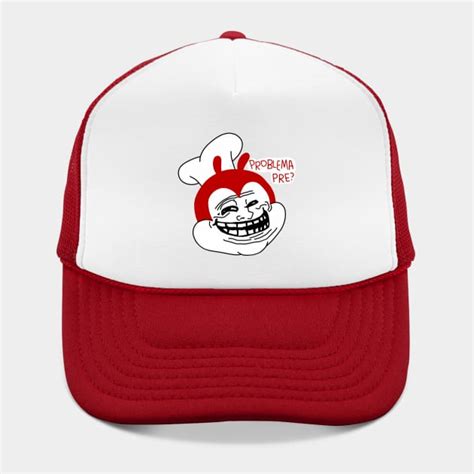 JOLLIBEE TROLL FACE FUNNY FILIPINO MEME - Jollibee - Hat | TeePublic