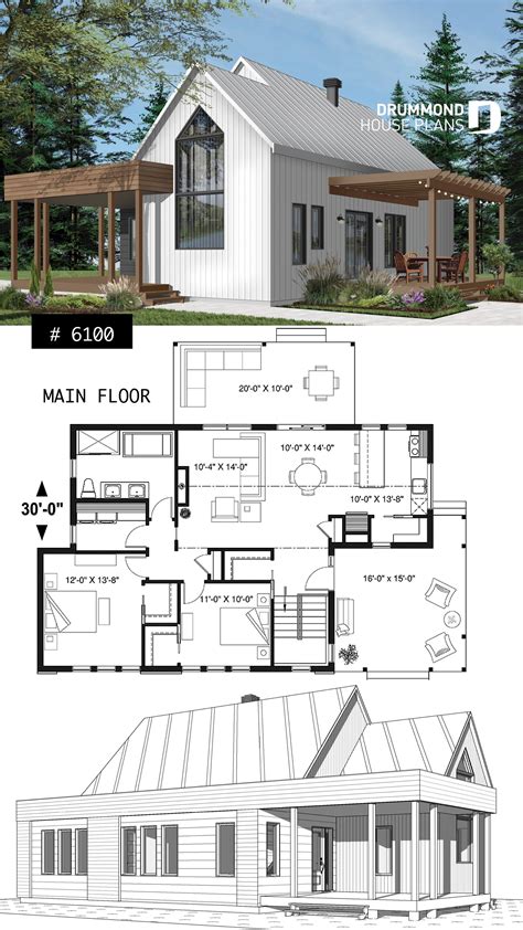 House Plans Open Concept One Story - House Plans