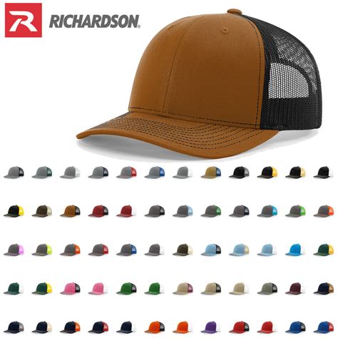 Richardson 112 Trucker Cap Split Hats Split Colors Two Colors – The ...