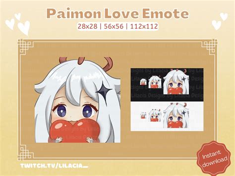 Genshin Impact Emote Paimon Cute Kawaii Chibi Emote for - Etsy