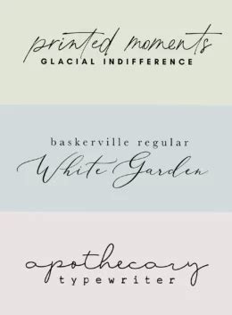 How to Create Delightful Script Font Pairings - Creative Market Blog