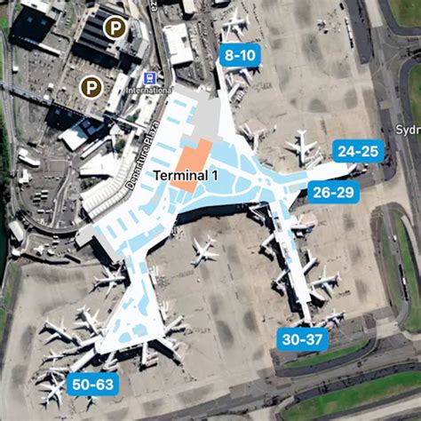 Sydney Airport Map: Guide to SYD's Terminals