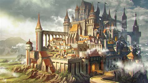 castle, alpha owner | Fantasy castle, Fantasy artwork, Concept art