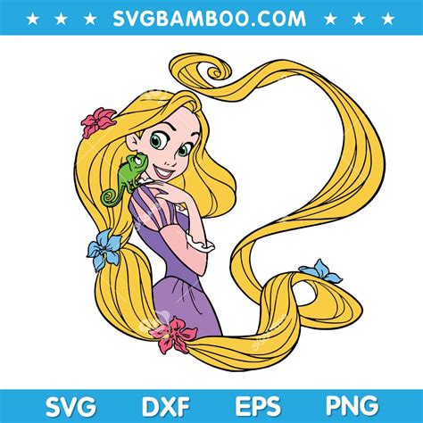 Disney Tangled Rapunzel SVG, Tangled Rapunzel SVG