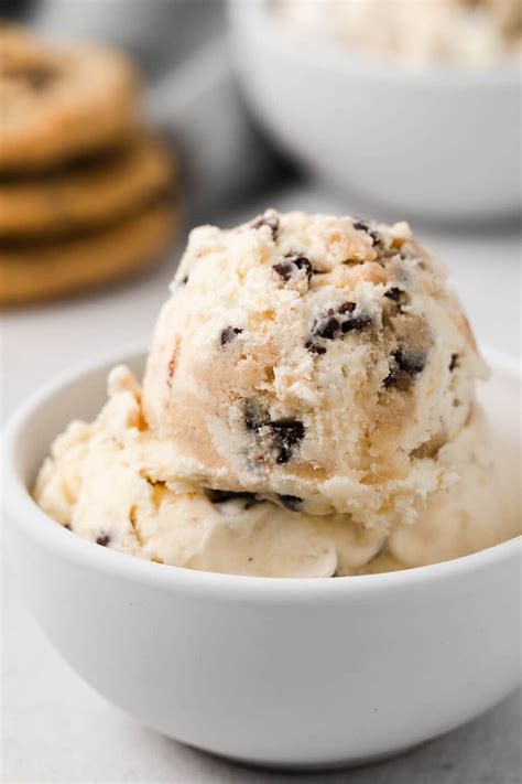 Chocolate Chip Cookie Dough Ice Cream - (Gluten-Free)