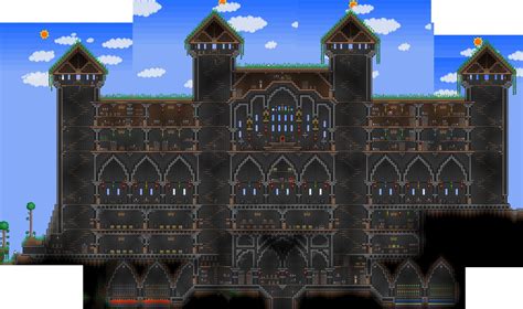 Underground Terraria Base Designs / Terraria V7: Not alive but not quite dead : A starter base ...