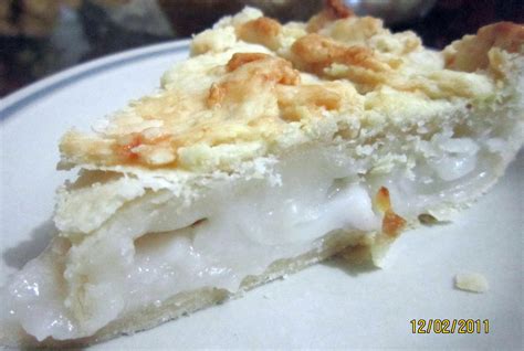 The Queen can cook: Buko Pie