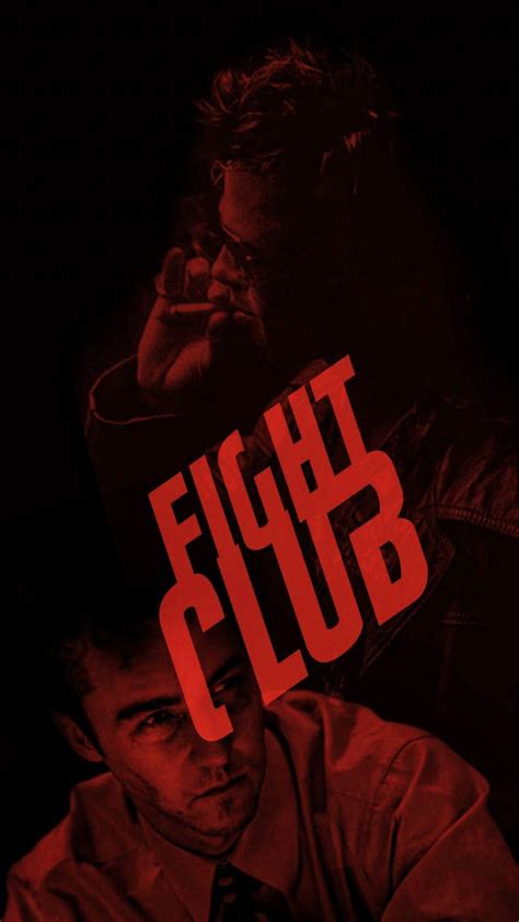 Fight Club Wallpaper Discover more Brad Pitt, Edward Norton, Fight Club, Movie, The Narrator ...