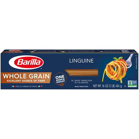 Barilla® Whole Grain Pasta Linguine 16 oz - Walmart.com