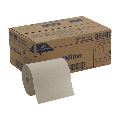 enMotion Touchless Paper Towel Hardwound Roll, Brown - 10 Inch x 800