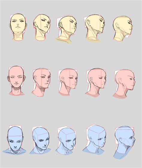 Drawing Heads in Perspective Practice by Vibratix on DeviantArt ...