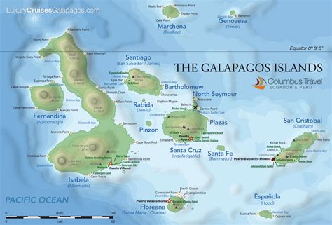 Galapagos General Information - Geography, geology and animals of the ...