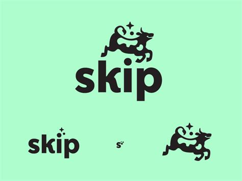 Skip - Another Logo Concept by Jennifer Hood for Hoodzpah on Dribbble