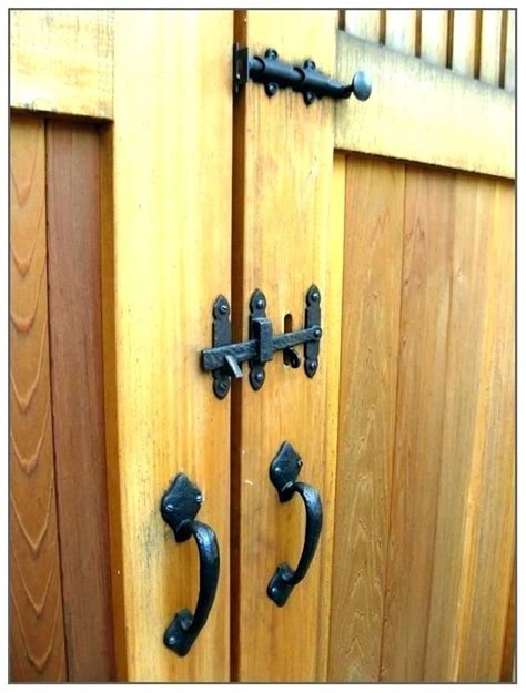 wood garden gate locks in photos - Google Search | Gate latch, Gate ...