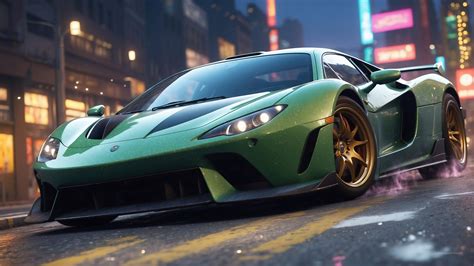 Green Lamborghini Wallpaper 4k HD ID:12192