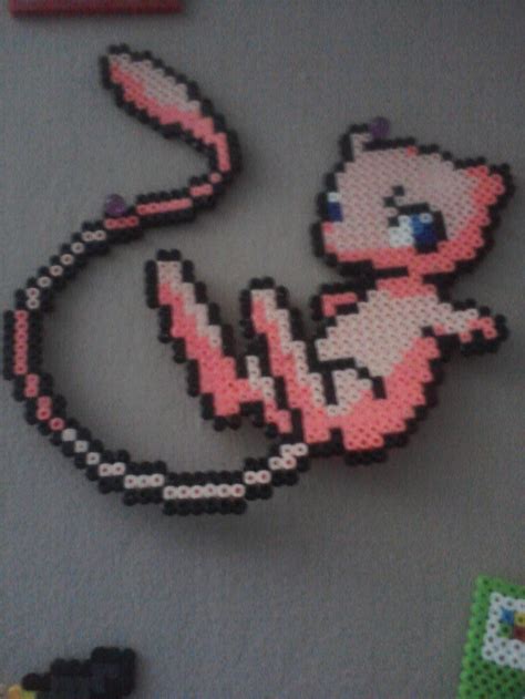 Mew Perler Bead by VeLannaC on DeviantArt