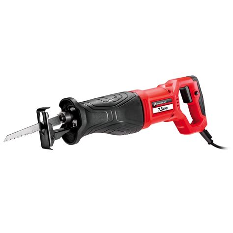 Powerbuilt 6 inch 7.5 Amp Reciprocating Saw with 2 Blades - 240121 - Walmart.com