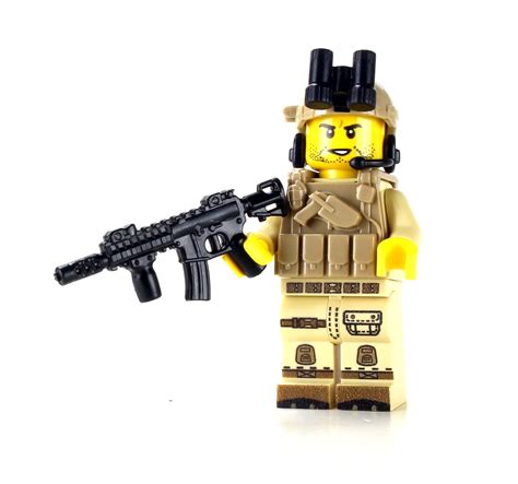 WW2 Army 82nd Airborne Paratrooper Custom LEGO Military Minifigure ...