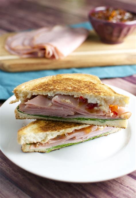 Sweet and Spicy Smoked Ham Sandwiches - Stuck On Sweet | Recipe | Smoked ham, Sandwiches, Ham ...