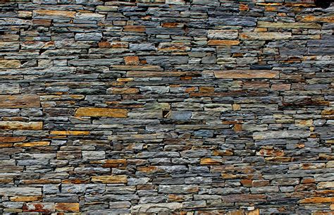 Slate Stone Wall Texture