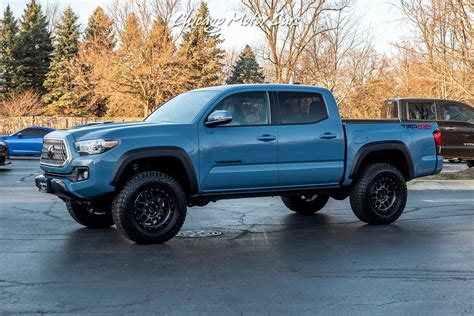 Used 2019 Toyota Tacoma TRD Off-Road 4x4 Lifted with Upgraded Tires! RARE Calvary Blue! For Sale ...