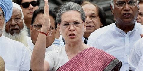 Sonia Gandhi Elected Leader of Congress Parliamentary Party - The Wire