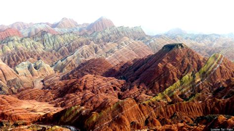 Rainbow Mountains In China's Danxia Landform Geological Park Are Very, Very Real (PHOTOS) | HuffPost