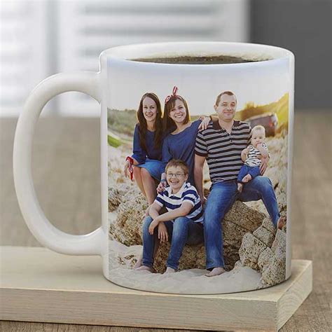 Family Photo Personalized Coffee Mugs