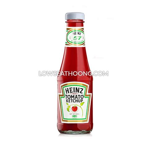 Heinz Tomato Sauce - 300g/btl - Low Seat Hoong Sdn Bhd