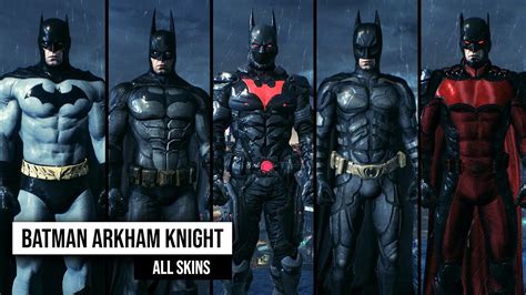 Descubrir 79+ imagen batman arkham knight all skins - Abzlocal.mx