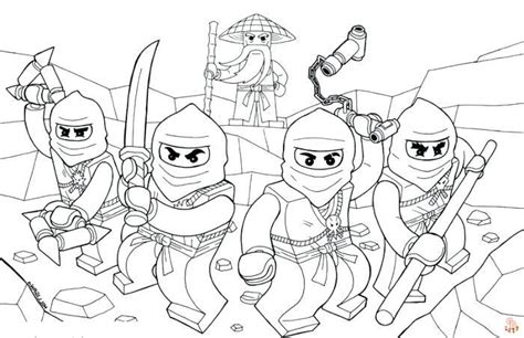 5 Awesome Lego Ninjago Coloring Pages for Kids | November 19, 2022