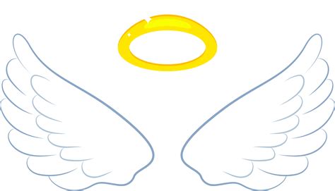 Angel wings clipart design illustration 9380773 PNG