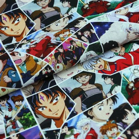 Anime Fabric - Etsy